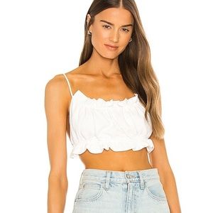 bardot backless crop
